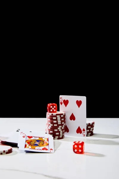 Big Time Gaming live dealer studio on rumahbola login showing cards and chips